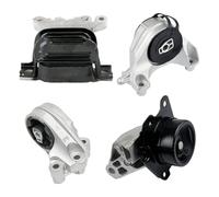 for Chevrolet for Equinox for GMC for Terrain 3.0L 3.6L 2010-2017 25896944 94543716 20839835 4PCS Front Rear Engine Motor Trans Mount Engine Mounting