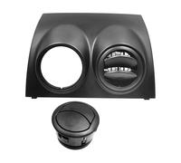 For Chevrolet For Sail 2009-2014 Car Air Vent Trim Panel Conditioning Outlet Car Air Conditioning Vent(Black 3 pcs)