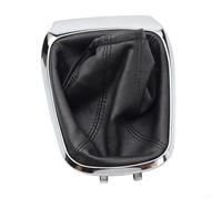 For Chevrolet For Sonic Aveo For T300 Leather Gear Knob Cover 2011 through 2015 Manual Transmission Gear with OEM Cross Reference REVO0203 24108036 (Without letters)