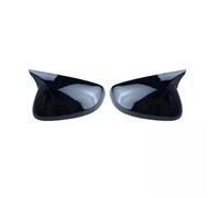 For Chevrolet For Trax 2024 2025 Sticker Rearview Side Mirror Cover Wing Cap Exterior Door Rear View Case Trim Carbon Fiber Look Car Rearview Frame Car Exterior Mirror Cap(Gloss Black)