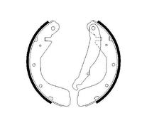 For Chevrolet Lanos Brake Shoes Set Bosch 0986487264 Premium Graded 2005-2010