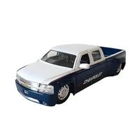 For Chevrolet Silverado 1999 1:24 Pickup Die Cast Alloy Car Model Simulation Miniature Collection Home