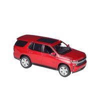 For Chevrolet Tahoe SUV 1:24 Die-Cast Metal Simulation Car Model Gifts(Black)
