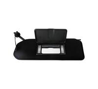 For Chevy For Corvette C5 1997-2004 10442033 10442034 Left Right Side Front Sunshade Panel Sun Visor Vanity Mirror Black Sunvisors Car Interior Sun Visor(Black Left)