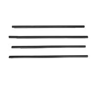 for Chevy for Cruze 2009 2010 2011 2012 2013 4pcs Car Window Weatherstrips Door Glass Weather Strip Moulding Trim Sealing Strips Door Weatherstrip Seal