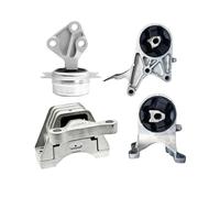for Chevy for Malibu 2009 2010 2011 2012 2.4L 25852870 24100456 25820087 25820085 4PCS Front Rear Engine Motor Trans Mounts Gear Box Engine Mount