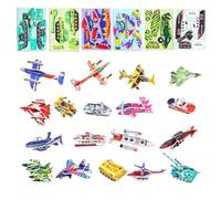 for Children - 25 Pieces Fun Educational Activities in 3D Paper, for Children - Ideal for Birthday, Childhood School, Kindergarten, Homeschooling, Travel, Home,