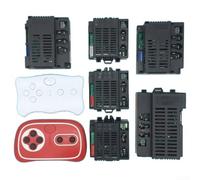 For Children Electric Toy Car Remote Control Receiver Compatible with 6V 12V 24V Power and 2 4G RC Frequency for Various Controllers (RX18 A 12V Full set red)