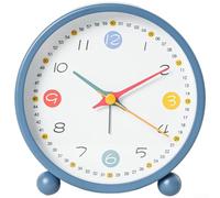 For Childrens Penguin-Themed Alarm Clock Built With Strong Metal Shell Luminous Face And Silent Sweep Movement(Little Penguin)