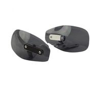 For Choppers Crusiers For Touring ZJMOTO For ABS Plastic 8mm 10mm Universal Motorcycle Smoke Hand Guard Wind Protector Shield