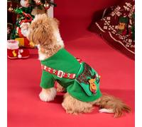 For Christmas Dog Costume with Reindeer Design Soft and Breathable Sweatshirt for Pets (XL)