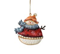 for Christmas Tree,Funny Snowman Tinplate Decoration | Holiday Hanging for Christmas Tree,Funny Vintage for Indoor Home Bedroom Living Room Dining Room C