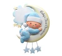 for Christmas Tree, Resin Hanging Baby Christmas | Hanging Decoration for Window Interior Wall Home Car Rearview Mirror Bag Fireplace Garland Winter