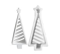 For Christmas Trees | Non-Stick Shapes for Crafts and DIY | Silicone Party Star - For Clay Plaster Decorations Baking Fondant Thanksgiving Party Housewives