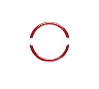 For Chrysler 300 300C 2005-2010 Car Steering Wheel Trim | Button Interior Sticker(Red Carbon)