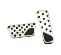 For Chrysler 300 For Chrysler 300C 2008 2009 2010 2012-2023 Stainless Steel Gas Brake Accelerator Pedal Pad Cover Set Brake Foot Pedal Pads