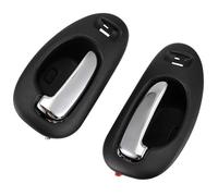 for Chrysler 300M for Concorde 1998-2004 5102847AA 5102849AA Door Handle Black Chrome Inside Interior Front LH RH Pair Inner Door Handle