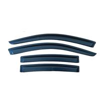 For CHRYSLER SEBRING 2007-2010 Window Visor Rain Guard Side Vent Deflector Outside-Mount Tape On Wind Deflectors