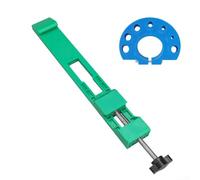 For Circular Saws Adjustable Cutter Base Guide Rail Providing Reliable Locking and Precise Cutting for Carpentry, Tile, and Marble Projects with Stable Operation (green)