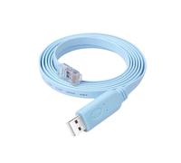 For Cisco Console Cable USB PL2303RA Chip, RJ45 Cable, USB RS232 Console for Huawei Cisco Routers Switches 8P8C Support Windows 8、7、 10、Vista, MAC, Linux 6FT/1.8m