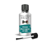For Citroen 2000-Present Blue Lagoon D7 KBK Touch Up Paint With Brush (Touch Up Paint)