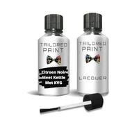 For Citroen 2000-Present Noir Meet Kettle Met KVG Touch Up Paint With Brush (Touch Up Paint + Lacquer)