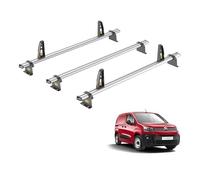 For Citroen Berlingo 2018+ Roof Rack Van Guard UltiBar Plus 3x Bars