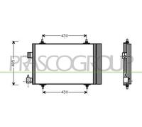 Fits CITROEN XSARA 1997-2005 Condenser Petrol & Diesel Models