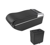 For Citroen Berlingo For Peugeot Partner Tepee Car Armrest Box Center Console Heightening Double-layer Storage Box Replacement Parts(A3 curved Whiteline)