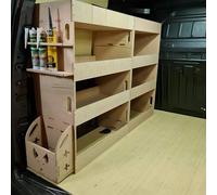 For Citroën Berlingo Full Side Van Racking Kit SWB - Max Capacity Nr4