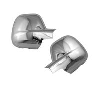 For Citroen Berlingo III For Combo E For Peugeot Partner II Rifter 2012 2013 2014 2015 2016 2017 2018 Side Mirror Caps ABS Plastic Chrome Silver Door Mirror Casing