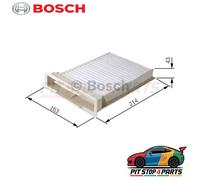 BOSCH 1 987 432 189 Pollen filter