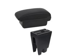 For Citroen C1 Car Centre Consoles Single Double Layer Storage Rear Utility Box Retrofit Interior Car Accessories(A1 black line No)