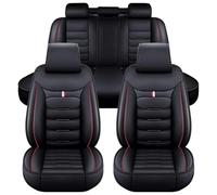 For Citroën C2 C3 C4 Cactus C5 C4 Picasso C6 DS3 DS4 DS5 Car Seat Covers Full Set Leather Luxury Leatherette Car Seat Protectors Waterproof Airbag Compatible,B