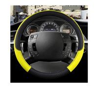 For Citroen C4 For Picasso C4 For Grand Picasso For Aircross For Cactus Car Steering Wheel Cover Anti-slip Protector(O shape Yellow)