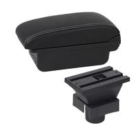 For Citroen C4 Hatchback Armrest Car Armrest Box Retrofit Parts Storage Box Accessories Interior WEFOLCC(B3 white line 3USB)