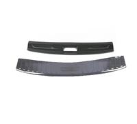 For Citroen C5X 2021 2022 2023 Stainless Steel Built-in Outer Rear Bumper Protector Door Sill Trunk Tread Plate Trim(Black)