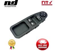 NTY Window Regulator Switch EWS-CT-001 Left front - Fiat Scudo/Peugeot Expert/Citroen Dispatch