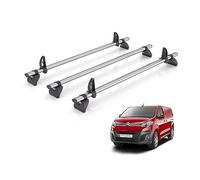 For Citroen Dispatch 2016+ Roof Rack Rhino Kammbar Fleet 3 Bars