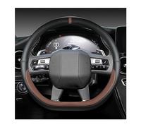 For Citroen DS3 DS4 DS5 DS5 DS 5LS DS6 DS7 DS9 Non-slip D Shape Car Steering Wheel Cover Car Steering Wheel Protector(Coffee)