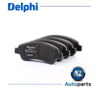 Brake pads Low-Metallic LP1727 DELPHI for CITROËN PEUGEOT DS OPEL