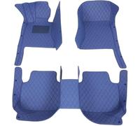 For Citroen For Berlingo 2009 2010 2011 2012 2013 2014 2015 2016 2017 2018 Custom 3D PU Leather Car Floor Mats AJOHBM(Blue)