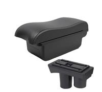 For Citroen For C-Elysee Car Armrest Box Storage Box Interior Car Accessories Console Storage Box(A3 Black white NOUSB)