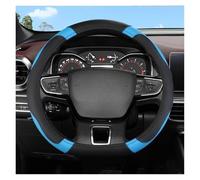 For Citroen For C1 For C2 For C3 For C4 For C5 For C4L For Berlingo Car Steering Wheel Cover Car Steering Wheel Cover(BLUE D SHAPE)