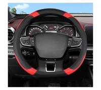For Citroen For C1 For C2 For C3 For C4 For C5 For C4L For Berlingo Car Steering Wheel Cover Car Steering Wheel Cover(RED D SHAPE)