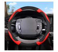 For Citroen For C1 For C2 For C3 For C4 For C5 For C4L For Berlingo Car Steering Wheel Cover Car Steering Wheel Cover(RED O SHAPE)