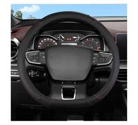 For Citroen For C1 For C2 For C3 For C4 For C5 For C4L For Berlingo Car Steering Wheel Cover Car Steering Wheel Cover(BLACK D SHAPE)