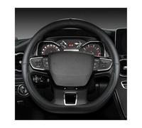 For Citroen For C3 II III 2009 2010 2011 2012 2013 2014 2015 2016 2017 2018 2019 2020 Steering Wheel Trim Cover Steering Wheel Cover Steering Wheel Protection Cover(Black)