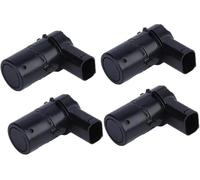For Citroen For C4 Car Reversing Sensors For PDC Parking Sensor 9653849080(4pcs,Black)