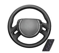 For Citroen For C4 For Picasso 2007 2008 2009 2010-2013 Car Steering Wheel Cover Customized Perforated Microfiber Leather Steering Wheel Cover